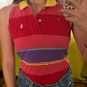 Polo tank top (size M)